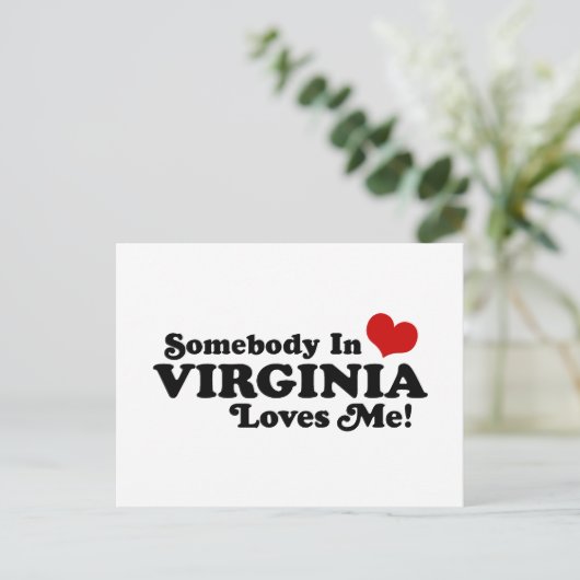 Carte Postale Virginie (Debout devant)