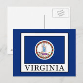 Carte Postale Virginie (Devant / Derrière)