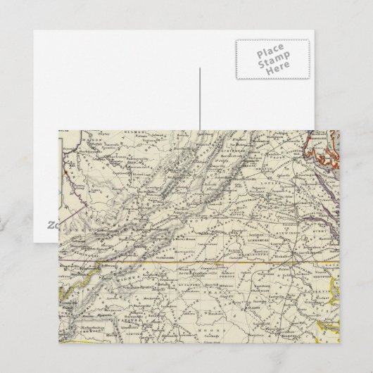 Carte Postale Virginie 4 (Devant / Derrière)