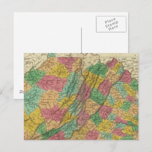 Carte Postale Virginie 9 (Devant / Derrière)