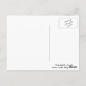 CARTE POSTALE VIRGINIE, NEVADA POSTCARD (Dos)