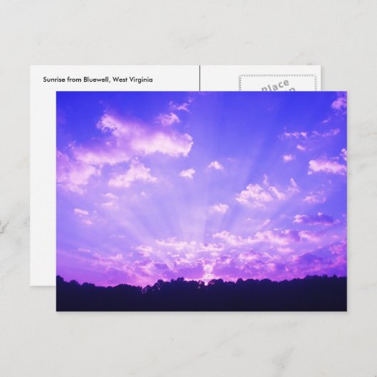 Carte Postale Virginie-Occidentale (Devant / Derrière)