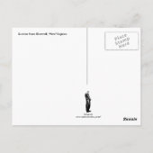 Carte Postale Virginie-Occidentale (Dos)