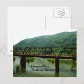 Carte Postale Virginie-Occidentale (Devant / Derrière)