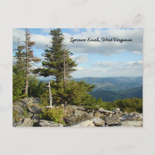 Carte Postale Virginie-Occidentale (Devant)