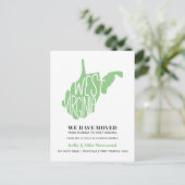 Carte Postale VIRGINIE OCCIDENTALE  Nous avons déménagé Nouvelle (Debout devant)