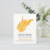 Carte Postale VIRGINIE OCCIDENTALE Nous avons déménagé Nouvelle (Debout devant)