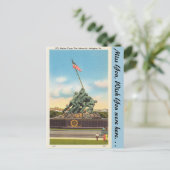 Carte Postale Virginie, War Memorial, Arlington (Debout devant)