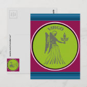 Carte postale Virgo (Devant / Derrière)