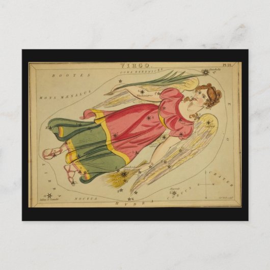 Carte postale Virgo (Devant)