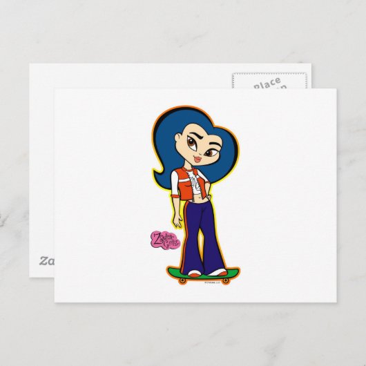 Carte postale Virgo (Devant / Derrière)