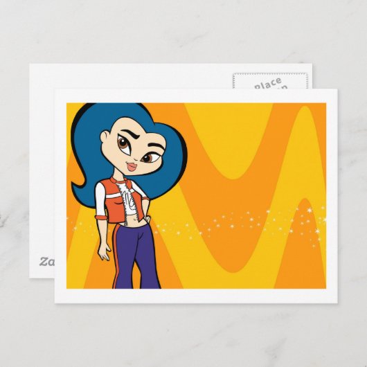 Carte postale Virgo (Devant / Derrière)