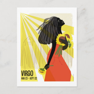 Carte Postale Virgo le Zodiac de Maiden