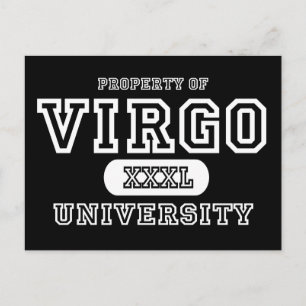 Carte Postale Virgo University Dark