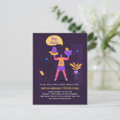 Carte Postale Virtual Party pour un homme Anniversaire de sport  (Debout devant)