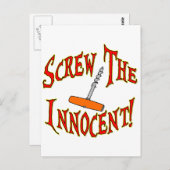 Carte Postale Vis L'Innocent ! (Devant / Derrière)