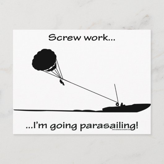 Carte Postale Vis...Parachute (Devant)