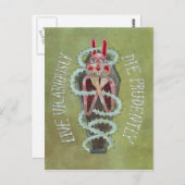 Carte Postale Vis Vicarieusement. Mourir prudemment (Devant / Derrière)