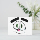 Carte Postale Visage (Debout devant)