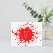 Carte Postale Visage (Debout devant)