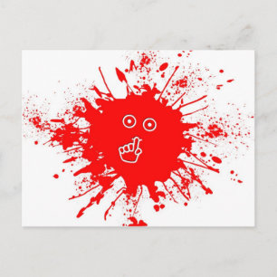 Carte Postale Visage