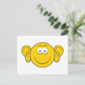 Carte Postale Visage aux grandes oreilles (Debout devant)