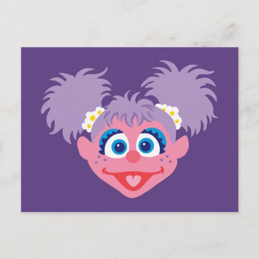Carte Postale Visage d'Abby Cadabby (Devant)