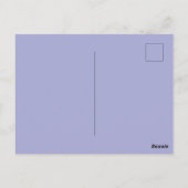 Carte Postale Visage de Bayon violet (Dos)