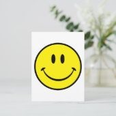 Carte Postale Visage de bonheur (Debout devant)