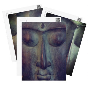Carte Postale Visage de Bouddha