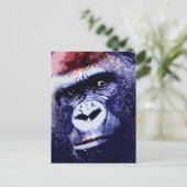 Carte Postale Visage de Gorilla (Debout devant)