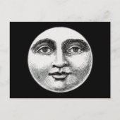 Carte Postale Visage de la lune (Devant)