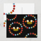 Carte Postale Visage de singe ! (Devant / Derrière)