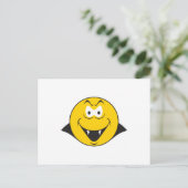 Carte Postale Visage de Vampire (Debout devant)