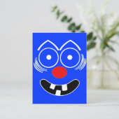 Carte Postale Visage drôle (Debout devant)