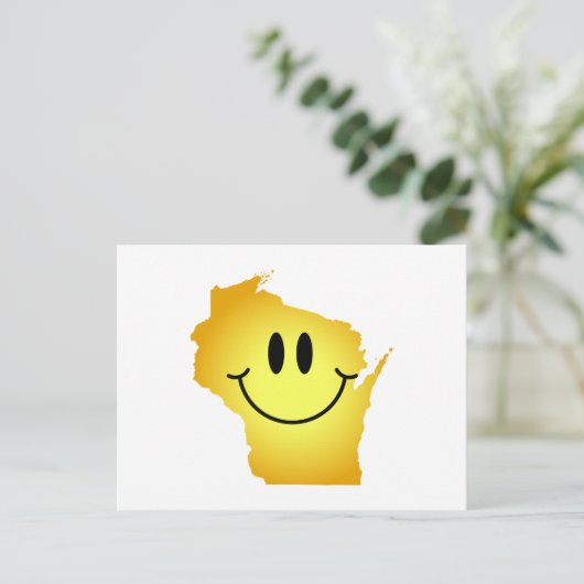 Carte Postale Visage du Wisconsin (Debout devant)
