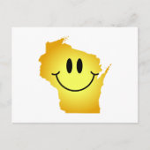 Carte Postale Visage du Wisconsin (Devant)