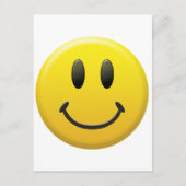 Carte Postale Visage heureux (Devant)