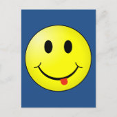 Carte Postale Visage idiot (Devant)