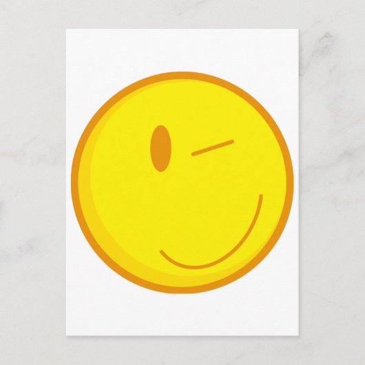 Carte Postale visage mignon (Devant)