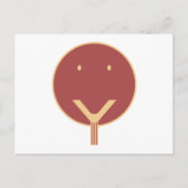 Carte Postale Visage oui - C/R. (Devant)