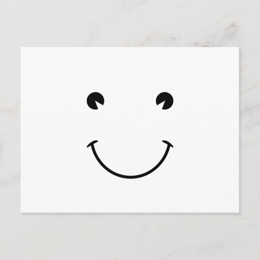 Carte Postale Visage pâle (Devant)