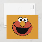Carte Postale Visage souriant d'Elmo (Devant / Derrière)