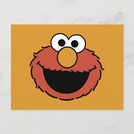 Carte Postale Visage souriant d'Elmo (Devant)