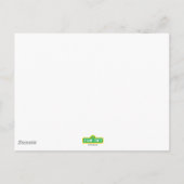 Carte Postale Visage souriant d'Elmo (Dos)