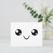 Carte Postale Visage Sourire (Debout devant)