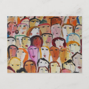 Carte Postale Visages