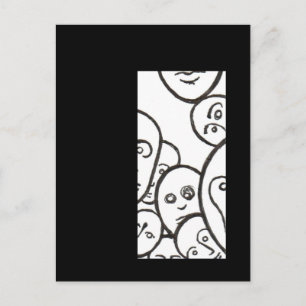 Carte Postale Visages