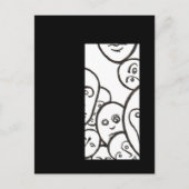 Carte Postale Visages (Devant)