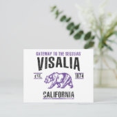 Carte Postale Visalia (Debout devant)